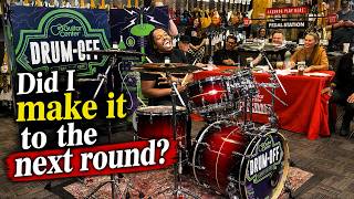 I Entered The guitar Center Drum - Off | District Finals