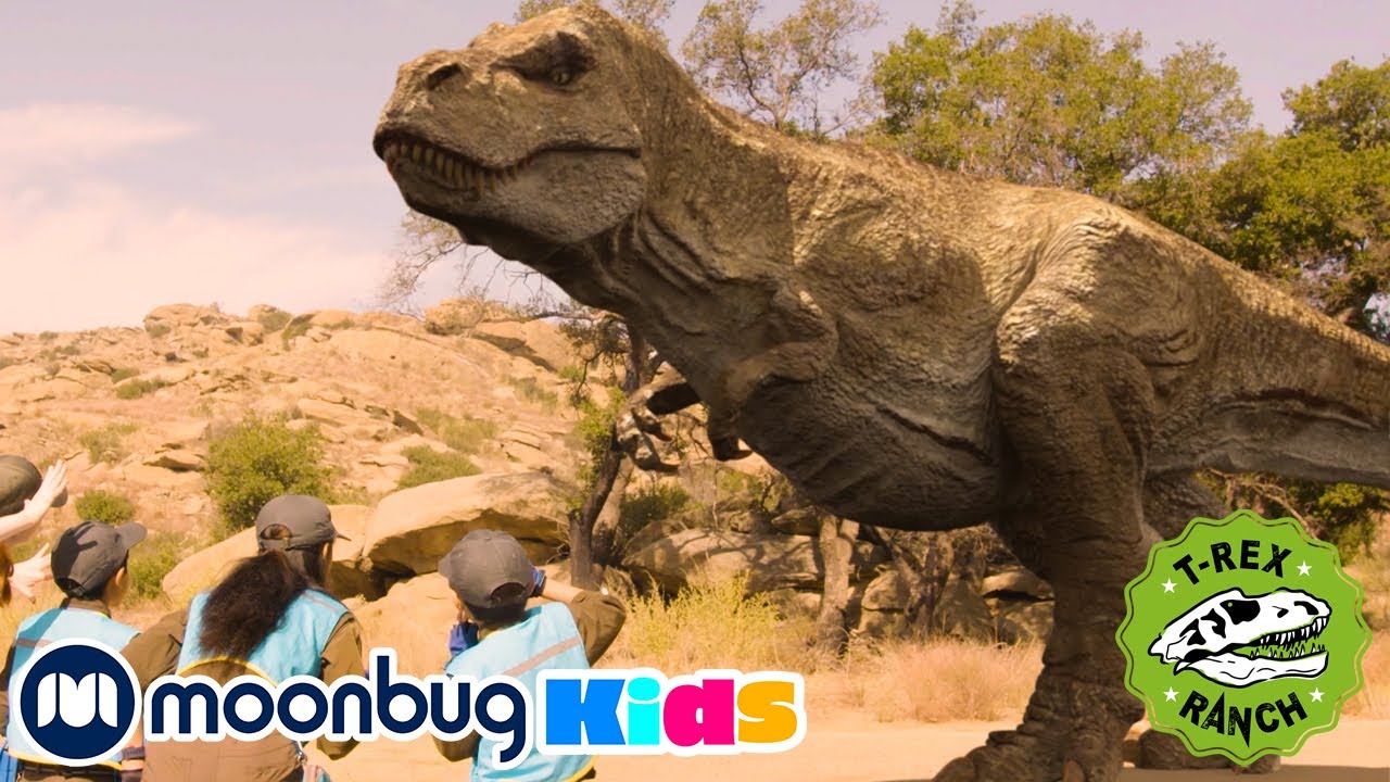 ⁣T-rex Ranch - Dino Surplus | Moonbug Kids TV Shows - Full Episodes | Cartoons For Kids