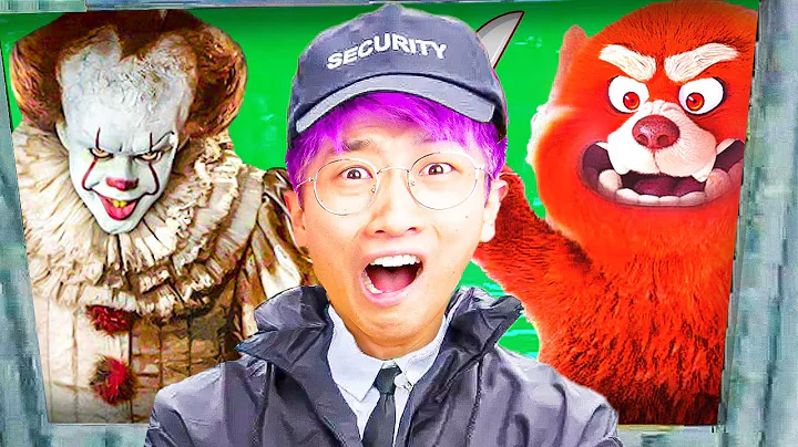 LankyBox Playing SECURITY BOOTH At 3AM!? (ALL SECR...