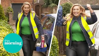 Josie Gibson Becomes a Milkman | This Morning