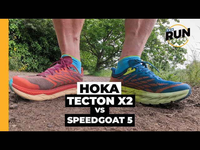 HOKA Tecton X2 vs HOKA Speedgoat 5: Should you go for the new carbon trail shoe? class=