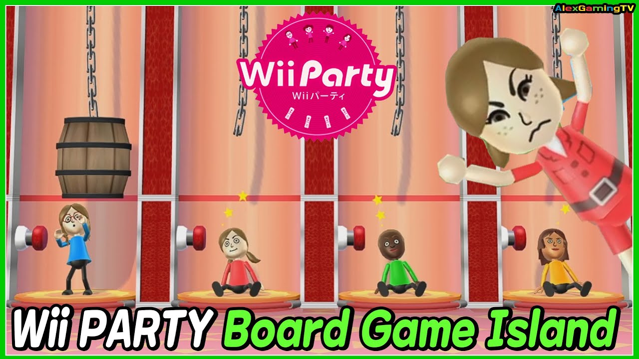 Wii Party Board Game Island Master Com Jihey Vs Lucia Vs Emma Vs Yoko Alexgamingtv Youtube