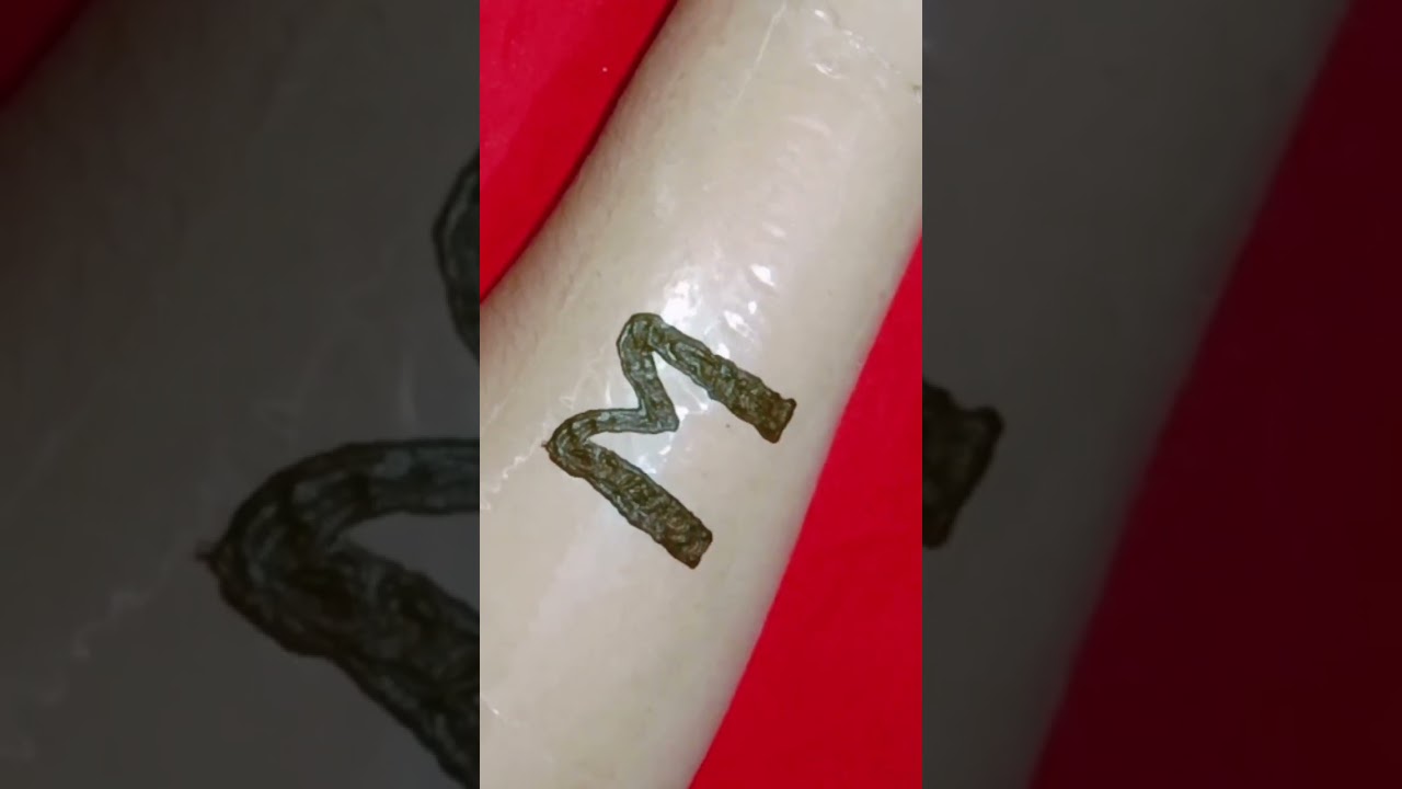 Mp tattoo mehndi design