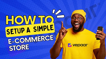 How to create an E-commerce Store with Vepaar.