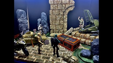 DIORAMA G.I. JOE HASBRO MARAUDERS TASK FORCE CUSTOM FIGURES