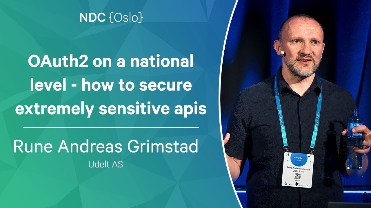 OAuth2 on a national level - how to secure extremely sensitive apis ...