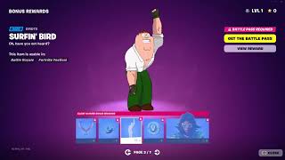 Fortnite Bird Is The Word (Peter Griffin Emote) screenshot 3