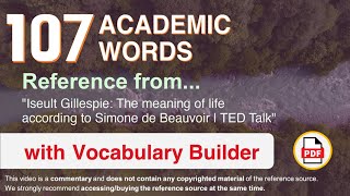 107 Academic Words Ref from \\