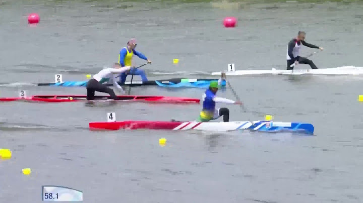 Isaquias Queiroz conquista a medalha de ouro em Poznan pela Copa do Mundo de canoagem velocidade