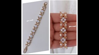 Bi̇cone İle Zari̇f Bi̇lekli̇k Yapimi Making Elegant Bracelet With Bicone