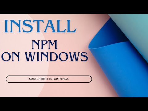 Install Node.js and NPM on Windows | JavaScript Setup for Beginners