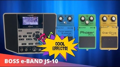 ‼️ Mastering BLUES Guitar Sound with the BOSS eBand JS-10 💥