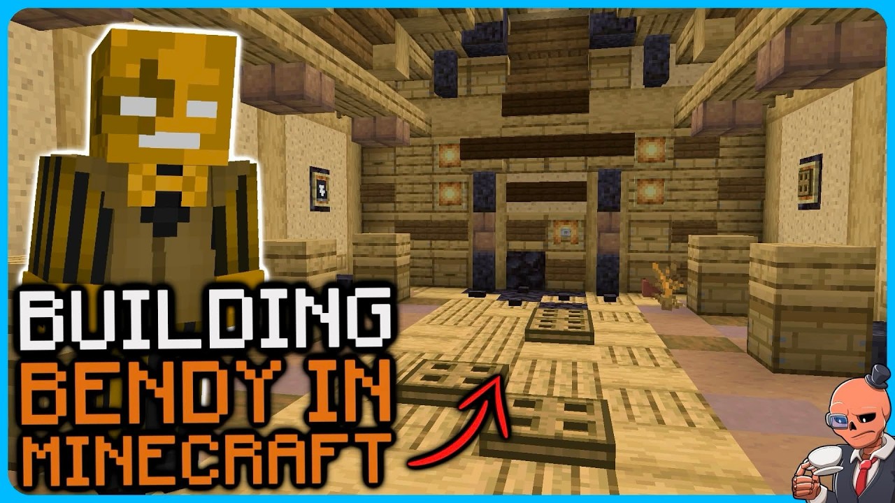 Building Chapter 3 of Bendy and the Ink Machine in Minecraft - Live ...