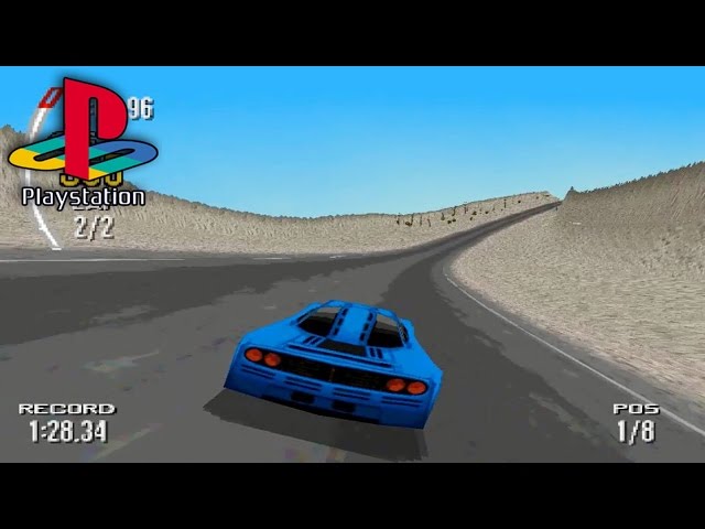 Need for Speed II - Gameplay PSX / PS1 / PS One / HD 720P (Epsxe