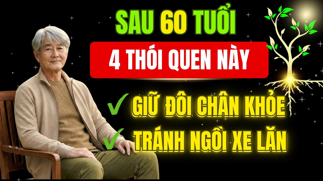 4 Thói Quen Giữ Đôi Chân Khỏe Sau 60 Tuổi, Giúp 90 Tuổi Vẫn Đi Lại Tự Do, Tránh Ngồi Xe Lăn