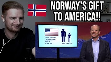 Reaction To Sånn er Norge - My Gift to USA (Norwegian TV) Harald Eia