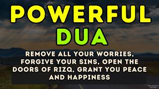 MIRACLE DUA | Remove Problems, Gain Happiness, Wealth, Barakah & Protection