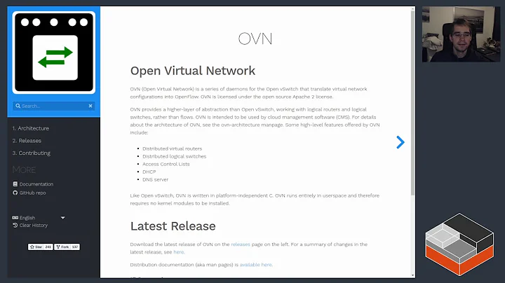 OVN and a LXD cluster