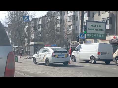 У Дніпрі на Слобожанському проспекті водій фури збив велосипедиста
