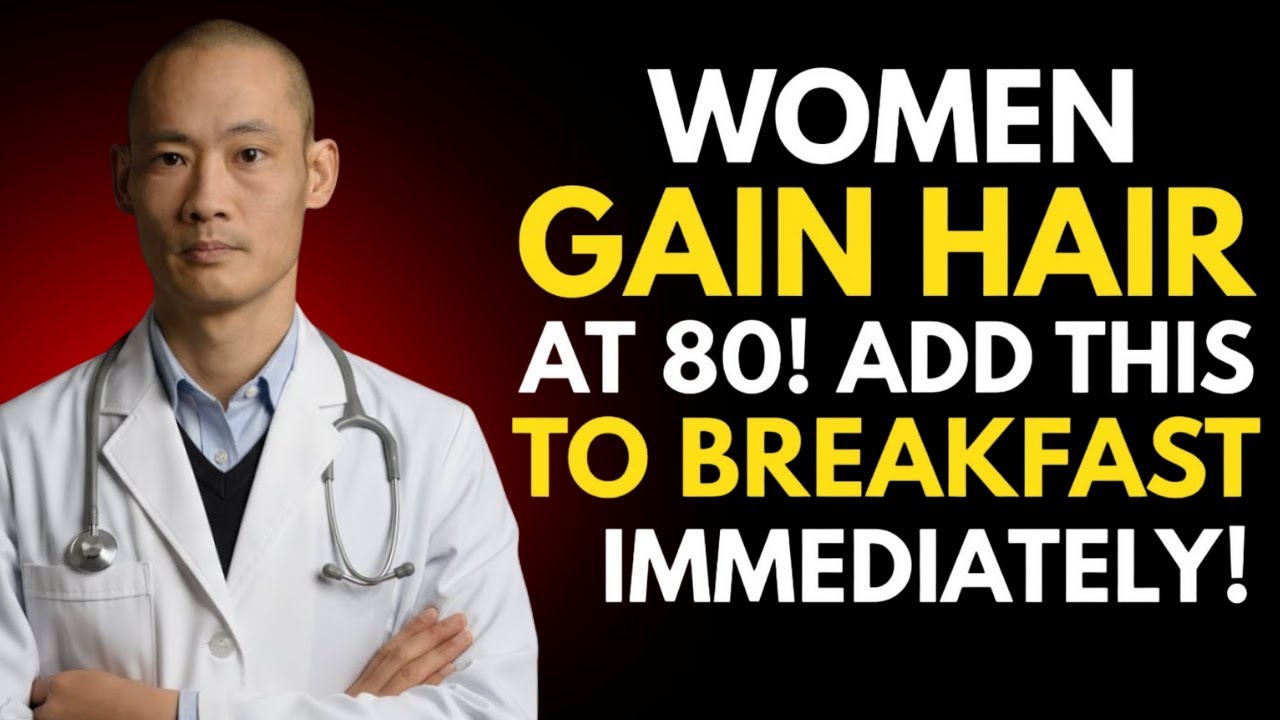 SENIORS:  Eat This Breakfast Daily to Stop Hair Loss Fast | Senior Health Tips | Shi Heng Yi Health