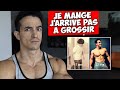 JE MANGE J'ARRIVE PAS À GROSSIR !!