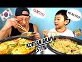 BUDAEJJIGAE (KOREAN ARMY STEW) MUKBANG!!