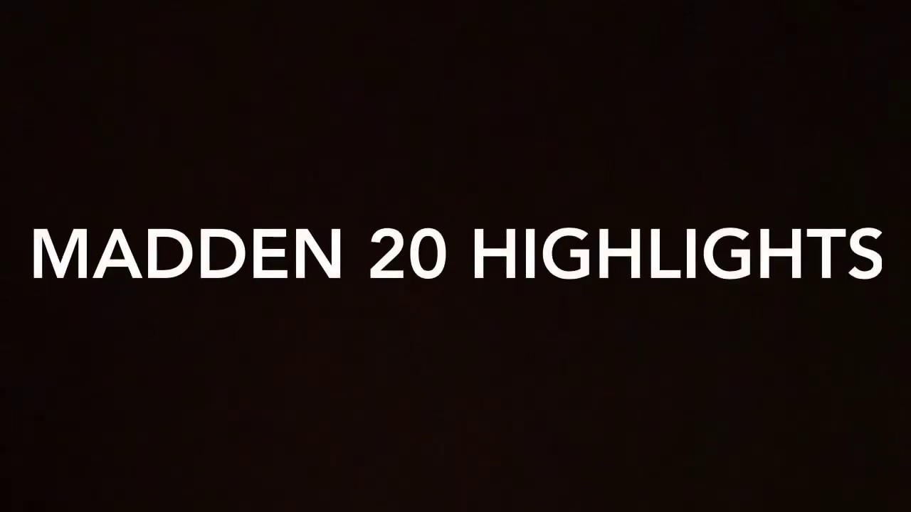 Madden 20 Highlights and Fails