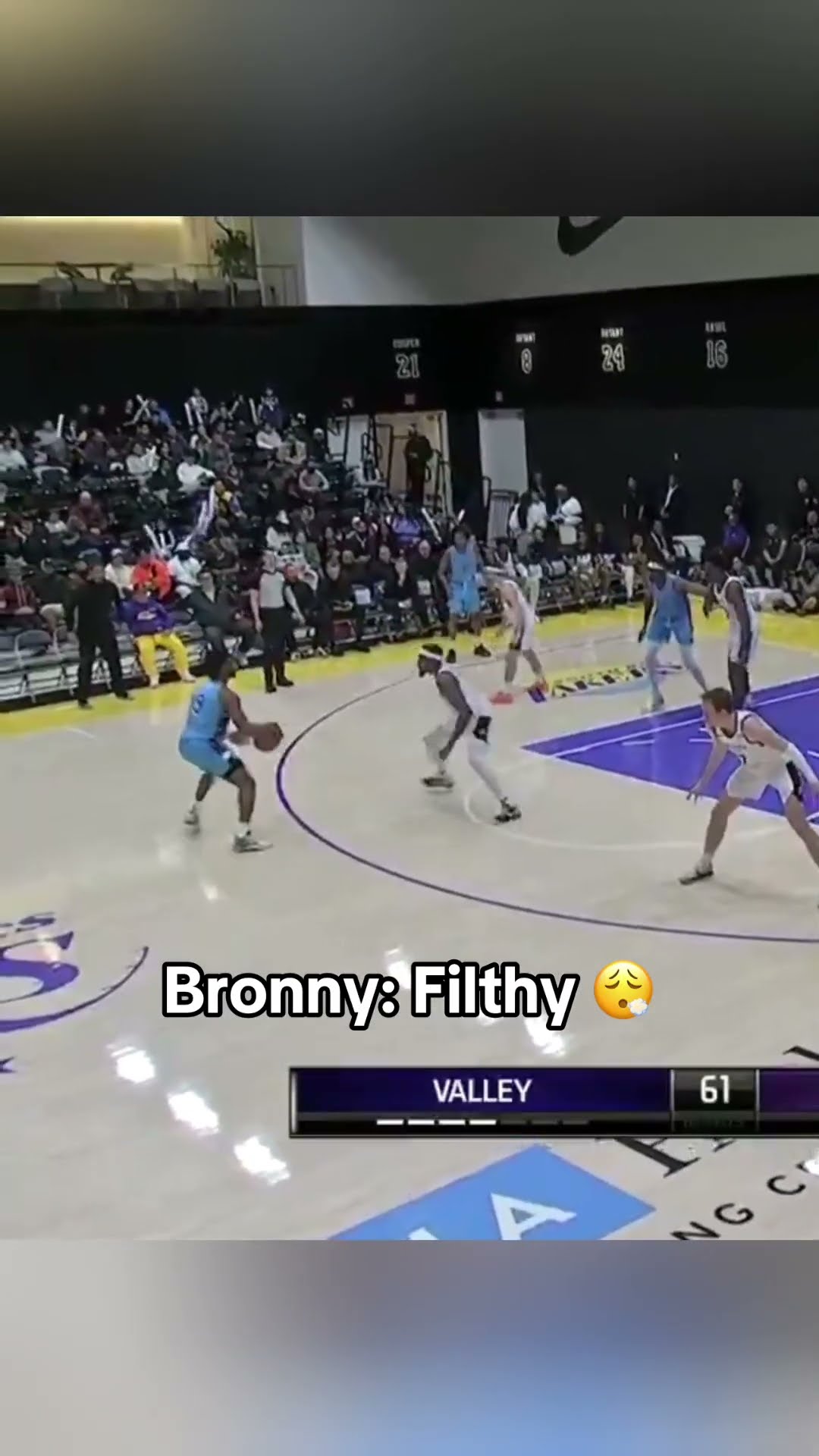Bronny's stepback ?