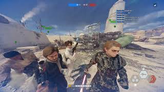 Star Wars Battlefront 2 HvV Grievous emotes and still loses