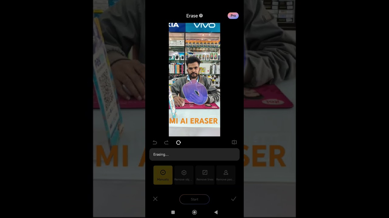 XIAOMI AI ERASER PRO MODE, NOTE 14 PRO PLUS AI ERASER