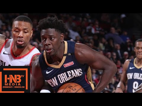 New Orleans Pelicans vs Portland Trail Blazers Full Game Highlights / Game 1 / 2018 NBA Playoffs