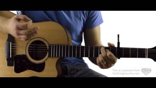 Dust on the Bottle - Guitar Lesson and Tutorial - David Lee Murphy chords