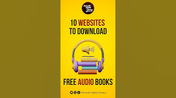 10 Websites To Download Free Audio Books #shorts