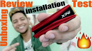 ADATA XPG GAMMIX S11 Pro 512GB PCIe M.2 Gaming SSD Unboxing Review Installation Test, Best in budget