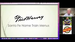 RCAI Presents: Fred Harvey Menus