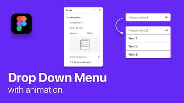 Dropdowns in Figma with prototype