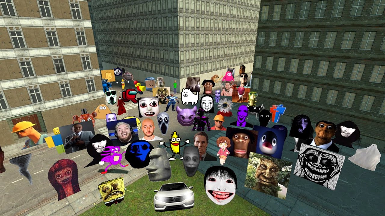 Too Much Nextbots in Big City !