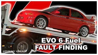 Evo VI No Start Electrical Fault & Fix. Fuel Circuit Tests Mitsubishi Evolution 6.5 Alarm