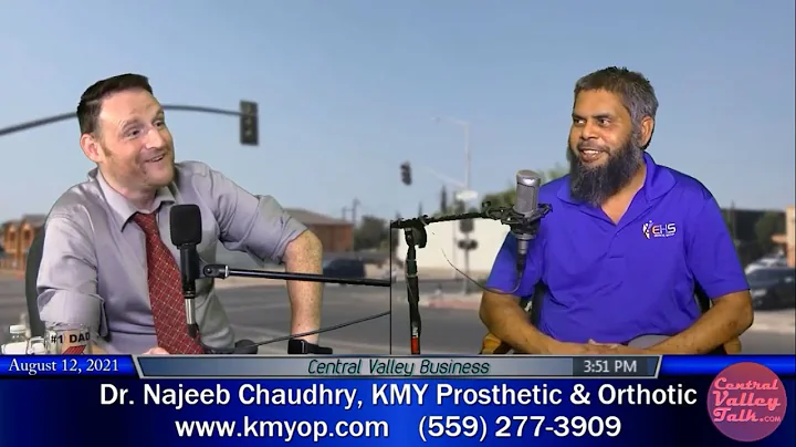 Dr. Najeeb Chaudhry of KMY Prosthetic & Orthotic talks w/ Austin about Foot Pain & Foot Pain Relief