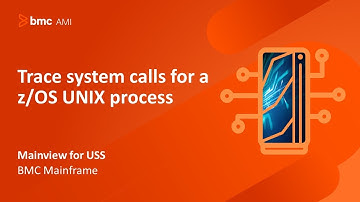 MainView for USS - Trace system calls for a z/OS UNIX process