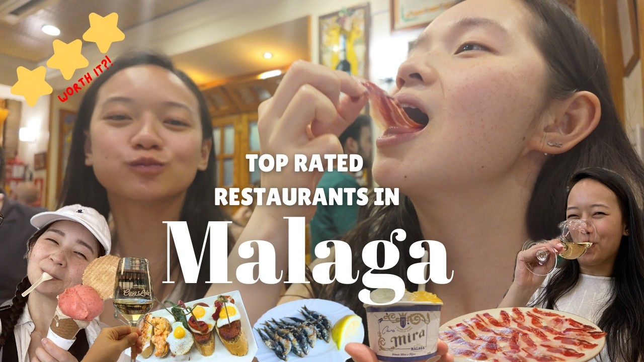 Spain Travel Guide | We Tried The TOP RATED Restaurants In Malaga (The LAST one was the BEST!)