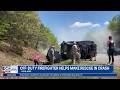 Heroic rescue: Off-duty firefighter, bystanders save victims from burning I‑495 crash