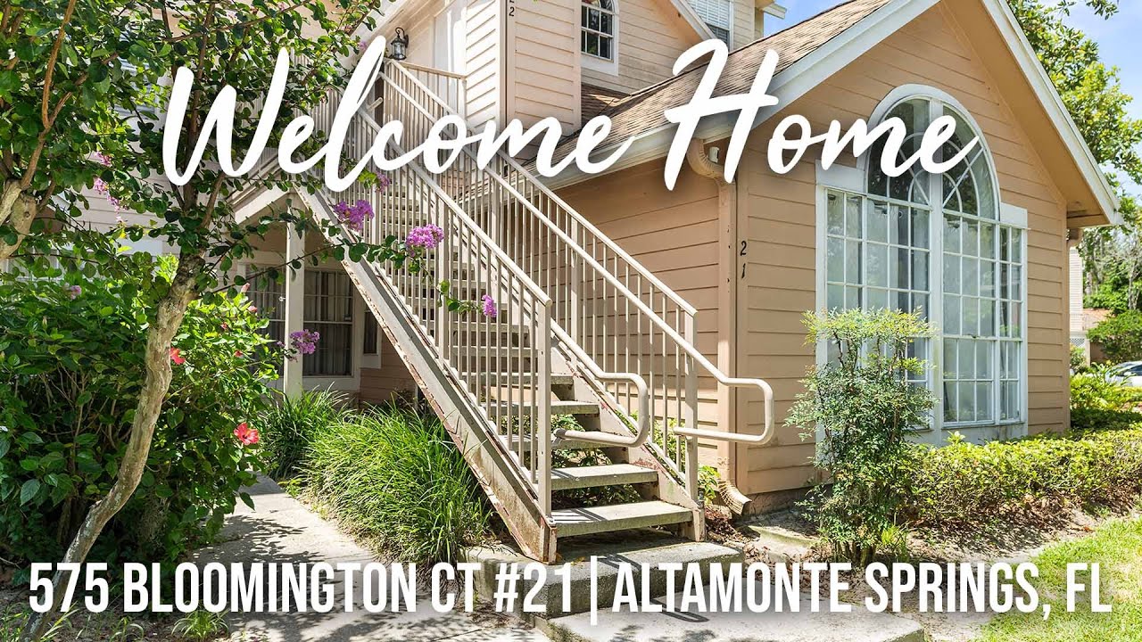 Altamonte Springs FL Condo For Sale At 575 Bloomington Ct 21 Altamonte