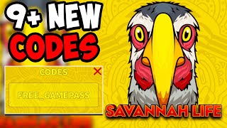 All Working Savannah Life Codes Roblox - All New Savannah Life Codes 2025 Updated