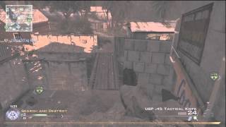 Insane Wallbang Hitmarker on Rundown [MW2]