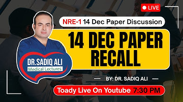 NRE-1 14 Dec Paper Discussion | Paper Recall
