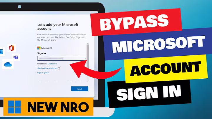 Skip Microsoft Sign In with New BYPASSNRO during Windows 11 Setup - Add Local Account [2025]