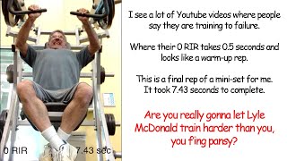 What is Muscular Failure: Failing to Fail