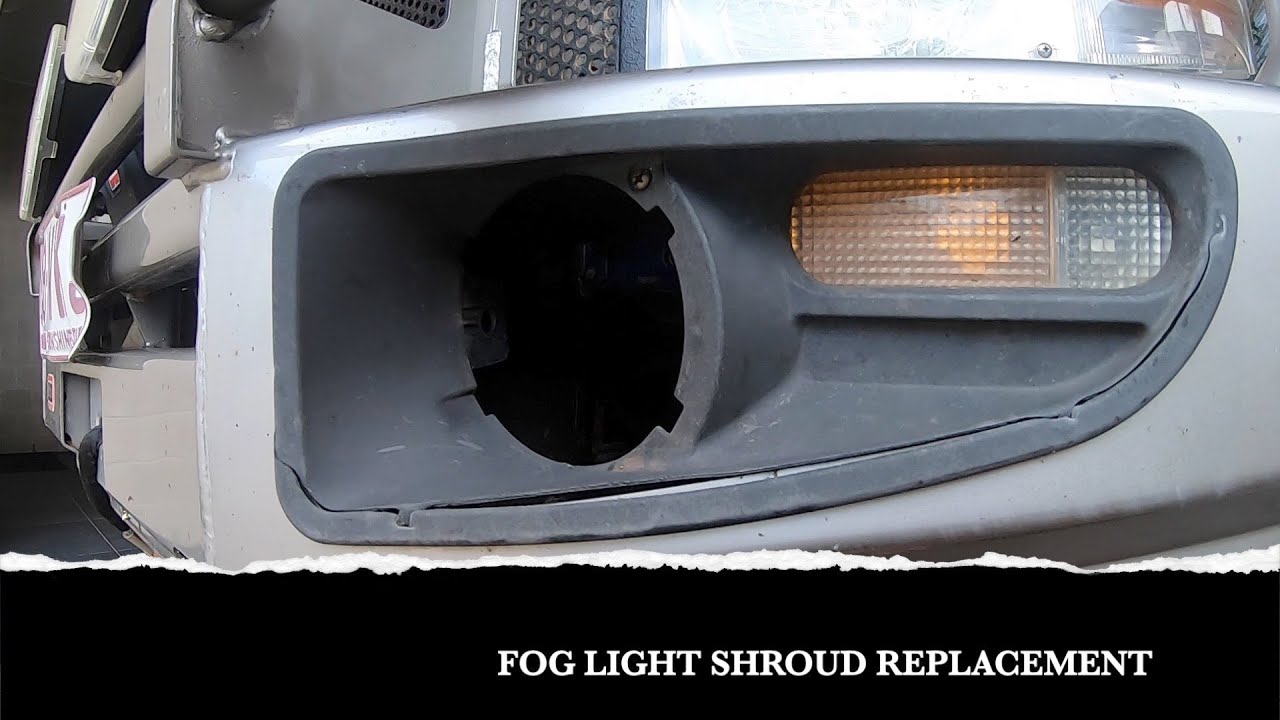 How Replace Fog Light Shrouds on ARB Deluxe Bullbar -