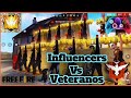 INFLUENCERS VS VETERANOS TOXICOS TIKTOKS 2021!  ENTRENAMIENTO FREE FIRE, EMOTE BOOYAH | Dani Wow